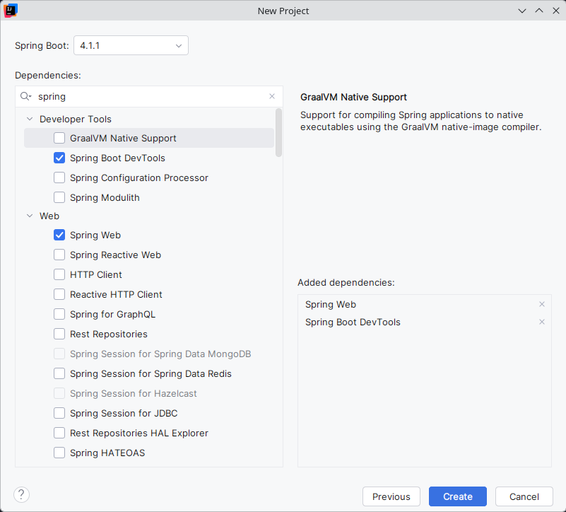 Intellij Spring Initializr 2
